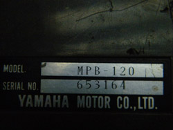 yamaha 示教器 MPB-120  